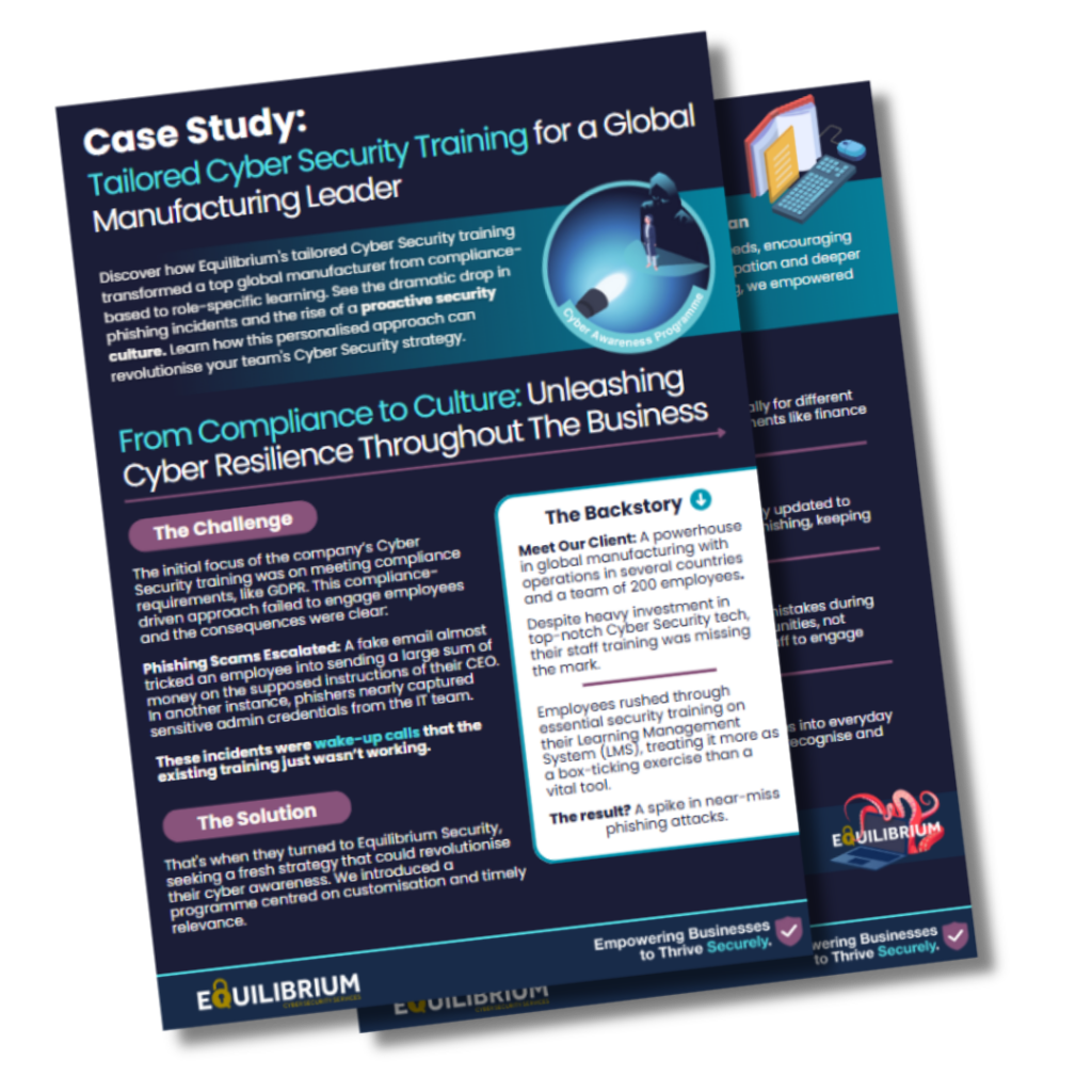 An image of the first two pages of the case study